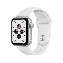 Умные часы Apple Watch SE 40 мм (алюминий серебристый/белый спортивный)