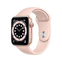 Умные часы Apple Watch Series 6 44 мм (алюминий золотистый/розовый песок)