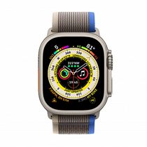 Apple Watch Ultra GPS + Cellular, 49 мм, корпус из титана, ремешок Trail синего/серого цвета