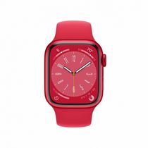 Apple Watch Series 8 41 мм корпус из алюминия цвета (PRODUCT)RED, спортивный ремешок цвета (PRODUCT)RED
