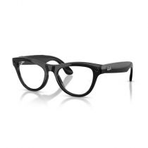 RAY-BAN META GEN 2 SKYLER Shiny Black / Clear lenses